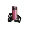 Apple iPhone 14 Pro Karl Lagerfeld dėklas Color Stripes Strap rožinės spalvos