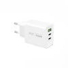Įkroviklis Remax ŁAD SIEC KIDDY SERIES 45W RP-U139 2xUSB-C/1xUSB Baltas