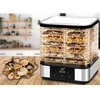 Lamex LTC 7-Tray Metal Food Dehydrator for Mushrooms and Fruit, with Ekranas, 380W
