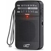 Lamex LTC portable pocket radio LEGA, AM/FM, mini jack, juodas