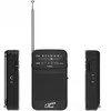 Lamex LTC portable pocket radio LEGA, AM/FM, mini jack, juodas