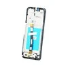 Touch LCD + jutiklinis skydelis Samsung A22 5G A226 GH81-20694A juodas rėmelis originalus