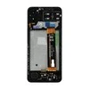 Touch LCD + jutiklinis skydelis Samsung Galaxy M13 M135 GH82-29132AGH82-29133A juodas rėmelis originalus