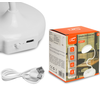 Lamex LED stalinė lempa 10W, 300045006000K, indukcinis įkrovimas, jutiklinis valdymas, reguliatorius, balta, LTC