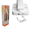 Lamex LED desk Lamp 3W, 3000/4500/6000K, adjustable, 1200mAh, baltas, LTC