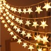 Telcon Emos Girlianda 10m (80 LED lempučių) USB žvaigždės, šiltai balta