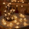 Telcon Emos Girlianda 10m (80 LED lempučių) USB žvaigždės, šiltai balta