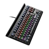 Liocat klaviatūra žaidimams KX 365+ C mechaninė qwerty outemu mėlynos spalvos juodos spalvos