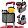 Tomtoc LUGGAGE CUP HOLDER Juodas