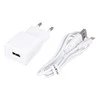 Įkroviklis buitinis Maxlife MXTC-01 USB + Type-C (1A) baltas
