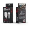 Maxlife MXTC-06-20C PD QC įkroviklis 1x USB-C 20W baltos spalvos + USB-C - Lightning kabelis 20W