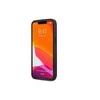 Mercedes Benz Apple iPhone 13 Pro Mercedes dėklas odinis Meshed Metal Logo (MEHCP13LMBLBK) juodos spalvos