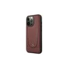 Dėklas Mercedes Leather Urban Bengale Case for iPhone 13 / 14 / 15 - Burgundy