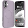 Mercury MagSafe Semi-Silikoninis Apple iPhone 16 Plus 6,7" dėklas telefonui violetinės spalvos