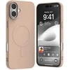 Mercury MagSafe Semi-Silikoninis Apple iPhone 16 Plus 6,7" dėklas telefonui rožinės spalvos