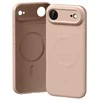 Mercury Semi-Silicone MagSafe dėklas skirtas Apple iPhone 17 Air rožinės spalvos Sand