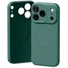Mercury Semi-Silicone MagSafe dėklas skirtas Apple iPhone 17 Pro žalios spalvos