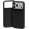 Dėklas Mercury Silicone skirtas Apple iPhone 17 Pro Max juodos spalvos