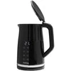 Virdulys Maestro mPTech Sp. su o.o. Huslog griovelių viryklė su jutikliniu skydeliu, juoda, 1,7 l, 2200 W