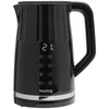 Virdulys mPTech Sp. su o.o. Huslog griovelių viryklė su jutikliniu skydeliu, juoda, 1,7 l, 2200 W