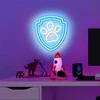 Pakabinamas šviestuvas mPTech Sp. z o.o. Pakabinamas neoninis LED "Paw Patrol" ant stiklo - Paw OW-130246