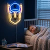 Pakabinamas šviestuvas Plastrol Pakabinamas neoninis LED "Paw Patrol" ant stiklo - Chase OW-130346