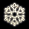 TelForceone Neon LED Kalėdų snaigė balta FLNE20 Forever Light
