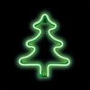 Neon LED Kalėdinė Eglutė žalia FLNE16 Forever Light