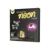 Neoninis LED šviestuvas HELLO pink baltas Bat + USB FLNE15 Forever Light