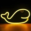 Neoninė LED lemputė BANGINIS šilta balta šikšnosparnis + USB FLNE09 Forever Light