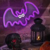 TelForceone Neoninis PLEXI LED FLYING BAT violetinės spalvos inis FPNE11"Forever" šviesiai