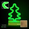 TelForceone Neon Wood Stand LED Kalėdų Eglutė žalia FLNW03 Forever Light