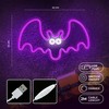 TelForceone Neoninis PLEXI LED FLYING BAT violetinės spalvos inis FPNE11"Forever" šviesiai