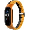 Telcon Oranžinis BRAIDED BAND SMART BAND M3/M4/M5/M6 Oranžinis-GRAY