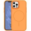 Dėklas Orange Frame Thin Mag case for iPhone 12 / 12 Pro 6,1" oranžinis