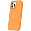 Dėklas Orange Frame Thin Mag case for iPhone 12 / 12 Pro 6,1" oranžinis