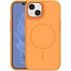 Dėklas Orange Frame Thin Mag case for iPhone 15 6,1" oranžinis