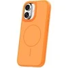 Dėklas Orange Frame Thin Mag case for iPhone 16 6,1" oranžinis