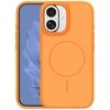 Dėklas Orange Frame Thin Mag case for iPhone 17 6,3" oranžinis