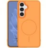 Dėklas Orange Frame Thin Mag case for Samsung Galaxy S25 oranžinis