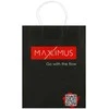 PAPER BAG MAXXIMUS Juodas 21x11x27CM