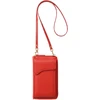 Telforceone PHONE BAG WITH WALLET FUNCTION (18*11*5CM) Raudonas