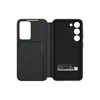 Samsung Galaxy S23 Smart View piniginės dėklas Juodas