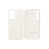Dėklas Samsung Galaxy S23+ Smart View Wallet Case Kremas