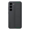 Dėklas GS916TBE Silicone Grip Cover Samsung Galaxy S23 Plus, Juodas