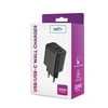 Maxlife "Setty" įkroviklis 1x USB + USB-C 3A 20W, juodas
