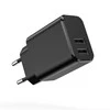 Setty įkroviklis 2x USB 3A juodas