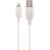 Setty USB Cable 1m 2,4A MFI Lightning baltas R