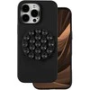 Dėklas Silicone Stick case for iPhone 15 Pro Max 6,7" juodas