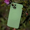 Oem Paprastas "Color Mag" dėklas iPhone 16e, šviesiai žalias